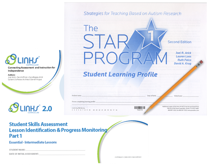 STAR Student Learning Profile and Links Student Assessment Photo